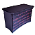 Capa para mesa dobrável Elastano Waveform 183x76x74cm - Imagem 1