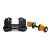 Dumbbell Halter com anilhas regulavel 24KG - unid - Imagem 3