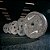 Anilhas Olímpicas Nike Grind Bumper Plates - Pesos em Libras (LB) - pares - Imagem 2