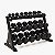 Conjunto Nike Dumbbell Sextavados Cromados 5-50lb (pares) + Expositor Rack - Imagem 1