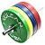 Jogo 140kg Anilhas Vulcan Coloridas Training Plates - pares - Imagem 5