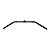 Puxador Preto Pulley Frente Curvo 1,2 mt com Manopla e Giro - Imagem 1