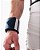 Munhequeira A7 Zebra Wrist Wraps azul com branco - par - Imagem 2