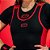 Singlet Powerlifitng SBD Feminino - Preto / Vermelho - Imagem 4