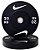Anilha Olímpica Nike Bumper Plates Peso Kilos - Cor Preto - vendido em pares - Imagem 1