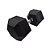Dumbbell Sextavado Cromado Emborrachado - Peso Kilos - Vendido em Pares - Imagem 2