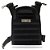Colete Peso 14LB (6,3kg) com placas de Peso Frente/Verso - Preto - Imagem 1