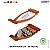 Barca para sushi 54cm - Imagem 1