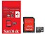 Cartão de Memória Micro SD 4GB - SanDisk 2 em 1 - Imagem 1