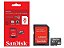 Cartão de Memória Micro SD 8GB - SanDisk 2 em 1 - Imagem 1