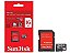 Cartão de Memória Micro SD 16GB - SanDisk 2 em 1 - Imagem 1