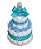 Bolo de fralda Its a boy - Imagem 1