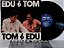LP Edu Lôbo E Tom Jobim  ‎– Edu & Tom Tom & Edu - Imagem 2