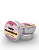 PURO AMOR - 50 Mini vela latinha 20g com caixa de presente (Personalizavel) - Perfume para Papel - Imagem 1