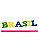 Transfer Termocolante DTF Barrado 27x11cm Vai, Brasil! - Imagem 1