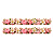 Transfer Termocolante DTF Barrado 27x11cm Floral - Imagem 1