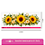 Transfer Termocolante DTF Barrado 27x11cm Floral - Imagem 3