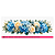 Transfer Termocolante DTF Barrado 27x11cm Floral - Imagem 2