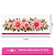 Transfer Termocolante DTF Barrado 27x11cm Floral - Imagem 3