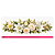 Transfer Termocolante DTF Barrado 27x11cm Floral - Imagem 2