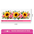 Transfer Termocolante DTF Barrado 27x11cm Floral - Imagem 3