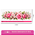 Transfer Termocolante DTF Barrado 27x11cm Floral - Imagem 3