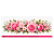 Transfer Termocolante DTF Barrado 27x11cm Floral - Imagem 2