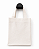 MIni Ecobag Sacolas Ecológicas  13x18 cm (LxA) Ecobag 100% Algodão Cru Lisa - Imagem 2