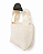 Mini Ecobag Sacolas Ecológicas 14x10x4 cm (LxAxP) 100% Algodão Cru Lisa - Imagem 2