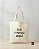 Ecobag Personalizada Algodão Cru Tricoline 30x40cm (LxA) arte colorida - Imagem 1