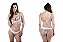 Conjunto estampa onix animal print com detalhes em renda aime lingerie - Imagem 3