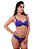 Conjunto azul em renda italiana Royale aimê lingerie - Imagem 2