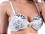 Conjunto com estampa animale e detalhes em renda aimê lingerie - Imagem 1