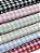 Poltrona Amamentação Jacquard Xadrez Azul - Imagem 3