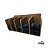 Tornozeleiras 1 a 10KG com Suporte Expositor MDF - Imagem 1