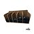 Tornozeleiras 1 a 10KG com Suporte Expositor MDF - Imagem 2