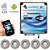 Kit Iluminação Piscina 5 Refletores 12w Led + Controle Wifi SMART - Imagem 1