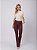 Calça Flare Sarja Bordô - Loopper - K31751202 - Imagem 1