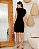Vestido Tubinho Clássico Preto  - 2092400504 - Imagem 2