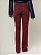 Calça Bootcut Bordô Sarja com Elastano - BlackJeans - 25114 - Imagem 3