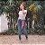 Calça Cigarrete Puídos Jeans com Elastano - UNIONBAY - U2332802114 - Imagem 1