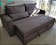 Sofa Cama (Bi cama) alto padrão com mecanismo diferenciado e compacto, com braços bau . MOdelo LV127BBAU - Imagem 6