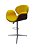 Banqueta tulipa com fórmica, base em alumínio, regulagem de altura e apoio de pé. Modelo LV25BAQB4CFOR. Exclusividade Lv Estofados - Imagem 2
