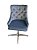 Cadeira para sala de jantar com encosto capitone , base em alumínio e regulagem de altura. Modelo LV114B4C . Lv Estofados - Imagem 8