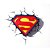 Luminária- Logo Superman - Imagem 1