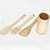 Kit de Porta Utensílios e 03 Colheres de Bambu Natural - Imagem 7