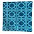 Capa de Almofada Azul com Formas Geométrica - Imagem 3