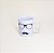 Caneca Porcelana Branca Bigode - Imagem 2