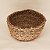 Cesto Decorativo Pequeno em Fibra Natural 28 cm para Decoração e Organização - Imagem 5