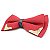 Gravata Borboleta Premium Vermelha - Imagem 2
